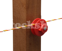 NAIL-ON BUTTERFLY INSULATORS 125PK NAIL-ON BUTTERFLY INSULATORS 125PK