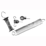 GATE HANDLE C/W SPRING(12')