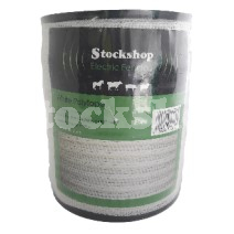 12MM WHITE POLYTAPE - 200M 12MM WHITE POLYTAPE - 200M