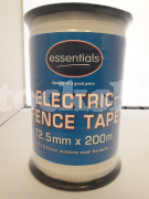 ESSENTIALS 12.5MM WHITE POLYTAPE 200M