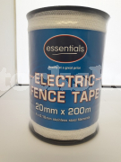 ESSENTIALS 20MM WHITE POLYTAPE 200M