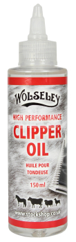 WOLSELEY HIGH PERFORMANCE CLIPPER OIL 150ML WOLSELEY HIGH PERFORMANCE CLIPPER OIL 150ML
