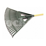 SHAVINGS RAKE WITH HANDLE
