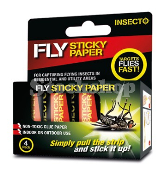 FLY PAPERS PACK OF 4PCS