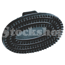 OVAL CURRY COMB SMALL BLACK