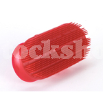 PLASTIC CURRY COMB RED