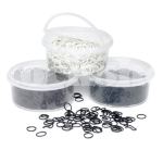 PLAITING BANDS BLACK 800PK