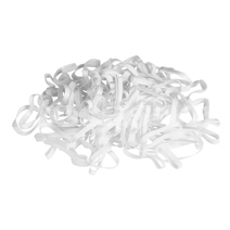 SILICONE BANDS WHITE 500PK
