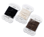 J.WENZEL 15M BLACK PLAITING THREAD (SINGLE CARD + NEEDLE)