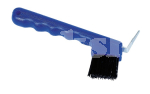 HOOF PICK BRUSH BLUE