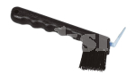 HOOF PICK BRUSH BLACK
