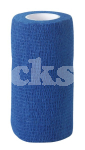 COHESIVE BANDAGE 100MM BLUE