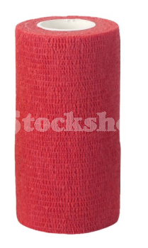 COHESIVE BANDAGE 100MM RED