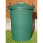 FEED BIN 80L GREEN