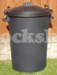 FEED BIN 80L BLACK