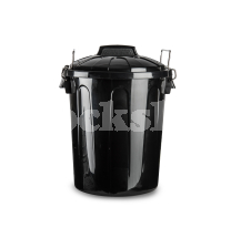 21LT BLACK PLASTIC FEED BIN 21LT BLACK PLASTIC FEED BIN