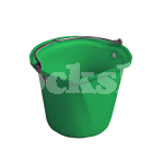 STUBBS HANGING BUCKET FLAT SIDED SMALL 14LT GREEN