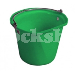 STUBBS HANGING BUCKET FLAT SIDED LARGE 18LT GREEN