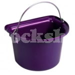 STUBBS FLAT SIDED BUCKET 15LT PURPLE