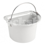 STUBBS GROOMING BUCKET 15LT WHITE