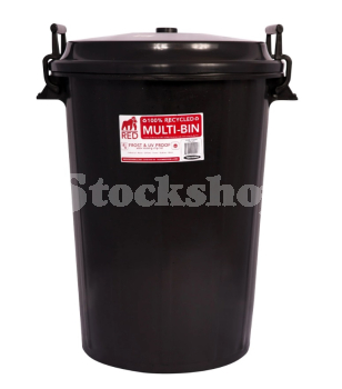 RED GORILLA® 100L MULTI-BIN 100% RECYCLED BLACK PLASTIC RED GORILLA® 100L MULTI-BIN 100% RECYCLED BLACK PLASTIC