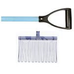 FYNALITE RUBBER MATTING FORK "D" HANDLE