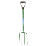 FYNALITE HIGH STRENGTH MANURE FORK "D" HANDLE GREEN