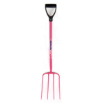 FYNALITE HIGH STRENGTH MANURE FORK "D" HANDLE PINK