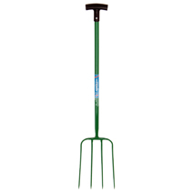 FYNALITE HIGH STRENGTH MANURE FORK inchTinch HANDLE GREEN