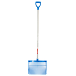 RED GORILLA® "D" HANDLE PC BEDDING FORK BLUE