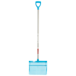 RED GORILLA® "D" HANDLE PC BEDDING FORK SKY BLUE