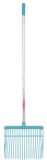 RED GORILLA® STRAIGHT HANDLE PC BEDDING FORK SKY BLUE