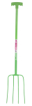 RED GORILLA® 4 PRONG MANURE FORK "T" HANDLE PISTACHIO