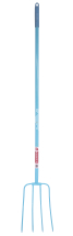 RED GORILLA® 4 PRONG MANURE FORK STRAIGHT HANDLE SKY BLUE RED GORILLA® 4 PRONG MANURE FORK STRAIGHT HANDLE SKY BLUE