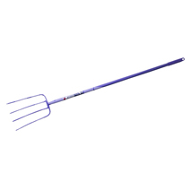 RED GORILLA® 4 PRONG MANURE FORK STRAIGHT HANDLE PURPLE