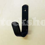 STUBBS HEAD COLLAR HOOK BLACK