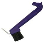 HOOF PICK HORSES HEAD PURPLE
