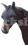 FINO STRETCH FLY MASK BLACK FULL
