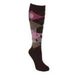 COVALLIERO SOCKS 34 WOOD & DARK ROSE