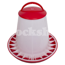 Economy Red & White Feeders Economy Red & White Feeders