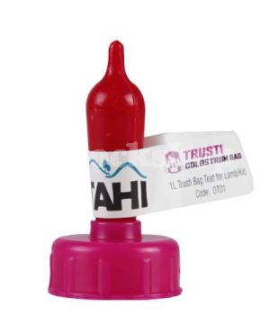 TRUSTI LAMB/KID COLOSTRUM BAG TEATS X 6 TRUSTI LAMB/KID COLOSTRUM BAG TEATS X 6