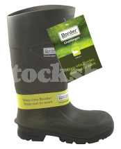 BORDER CHALLENGER WELLINGTON BOOT GREEN SIZE 12 (47) BORDER CHALLENGER WELLINGTON BOOT GREEN SIZE 12 (47)