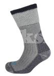 BETACRAFT® MERINO WORK CALF SOCK GREY 11-13 (PR)