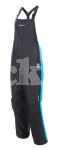 BETACRAFT® ISO-940 WOMENS BIB O/TROUSERS BLUE & CHARCOAL 2XL