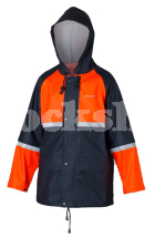 BETACRAFT® TUFFBAK PARKA ORANGE & NAVY SIZE 4 BETACRAFT® TUFFBAK PARKA ORANGE & NAVY SIZE 4