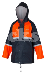 BETACRAFT® TUFFBAK PARKA ORANGE & NAVY SIZE 8