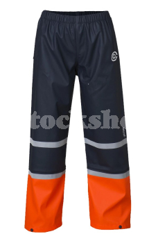 BETACRAFT® TUFFBAK OVER TROUSERS ORANGE & NAVY SIZE 8 BETACRAFT® TUFFBAK OVER TROUSERS ORANGE & NAVY SIZE 8