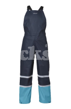 BETACRAFT® TUFFBAK BIB OVER TROUSERS BLUE & NAVY SIZE 8 BETACRAFT® TUFFBAK BIB OVER TROUSERS BLUE & NAVY SIZE 8