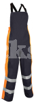 BETACRAFT® ISO-940 RANGER BIB OVER TROUSERS FLUORO ORANGE 2X