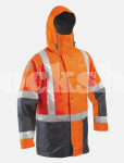 BETACRAFT® ISO-940 PARKA ORANGE & NAVY LARGE